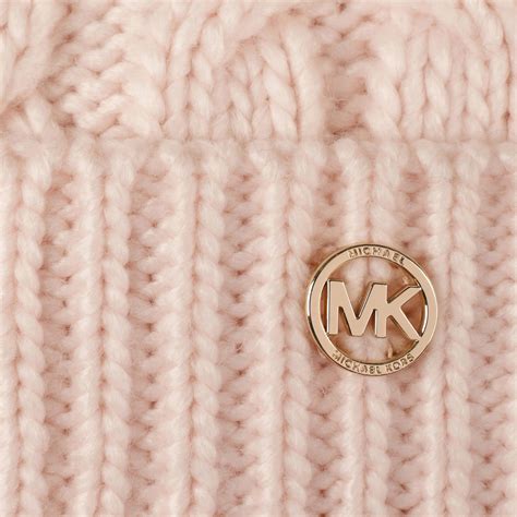 michael kors pink pom.